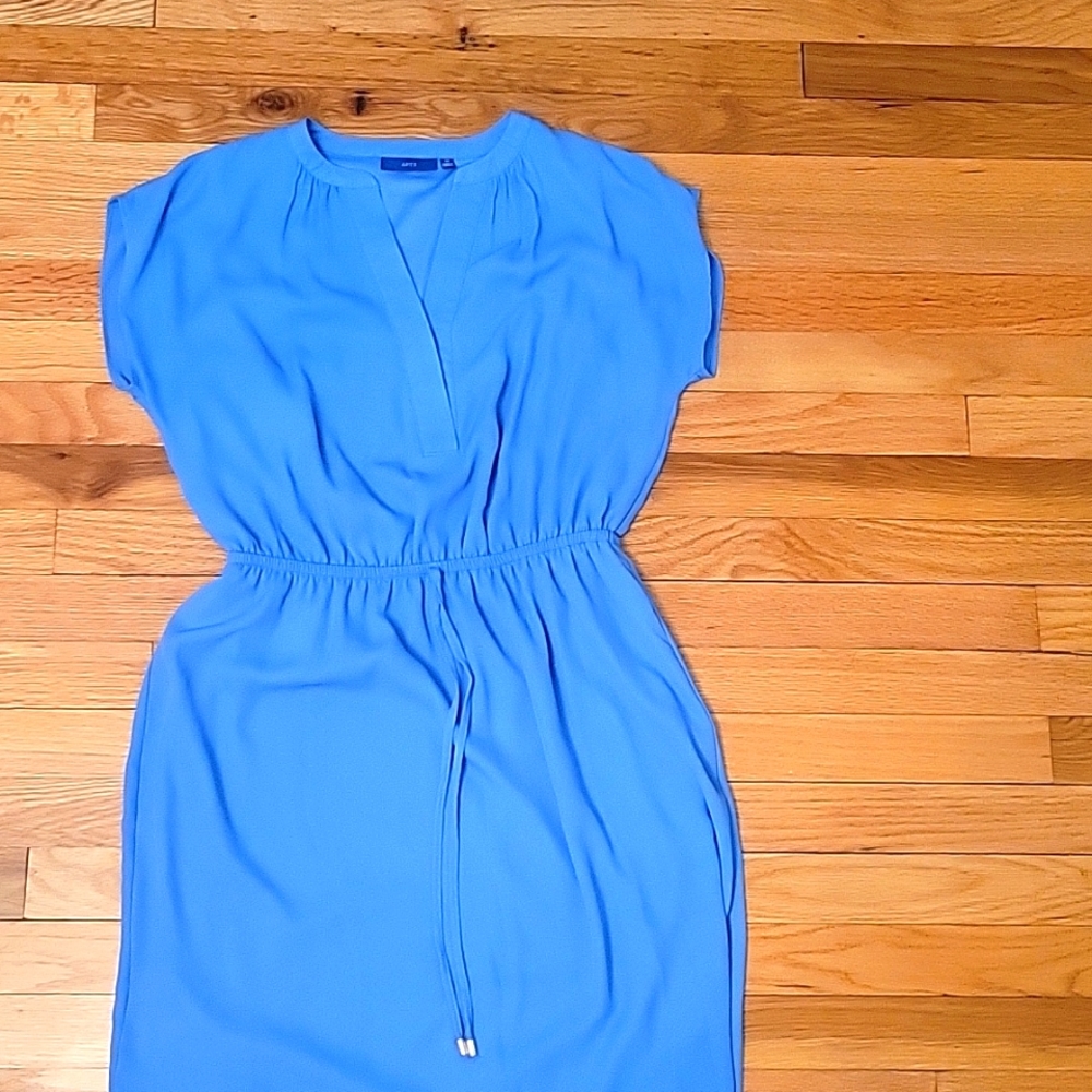 Blue dress